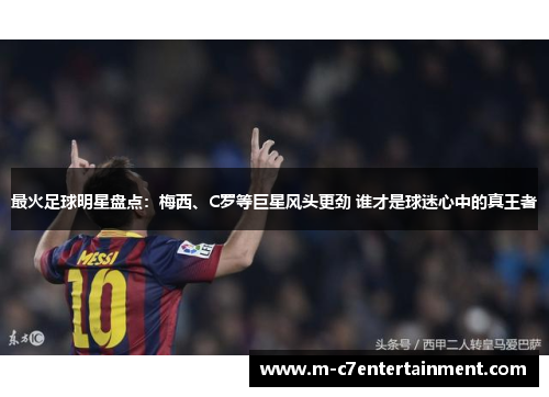 最火足球明星盘点：梅西、C罗等巨星风头更劲 谁才是球迷心中的真王者